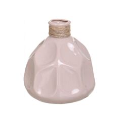 Ваза Eterna MC 2806-14 12,5*12,5*14 см бежева - фото