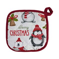 Прихватка Прованс Веселый Санта 20*20 см - фото