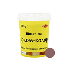 Шпаклівка для дерева Iрком-колор горiх 0,7 кг - фото
