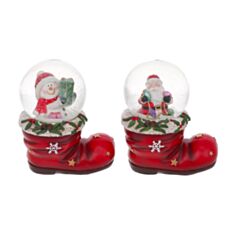 Декоративная статуэтка с водяным шаром Сапог BonaDi 913-313 10,5 см 2 дизайна - фото