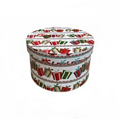 Коробка подарункова Дім Упаковки Новорічна з малюнком 2110098301 15,3*8,7 см - фото