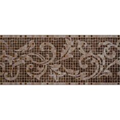 Декор Атем Moca Pattern M 25*60 бежевый - фото