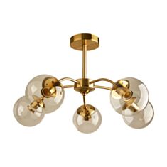 Люстра Sirius Л 7984/5A COPPER - фото