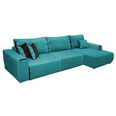 Диван кутовий Тіффані бірюзовий - фото