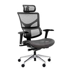 Крісло для керівника Kresla Lux Sail SAS-M01 W-01 чорне - фото