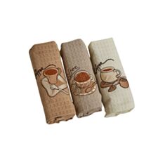 Набір кухонних рушників Nilteks 40*60 3 шт - фото