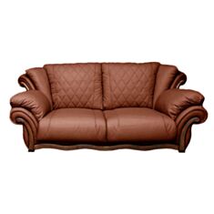 Диван Fantom 3p коричневый - фото