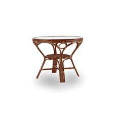 Стол 0209 А Calamus Rotan шоколад - фото