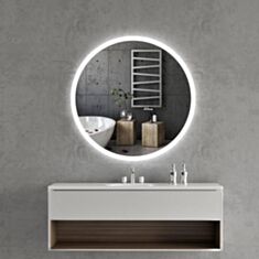 Дзеркало Арена Loft 2 з підсвіткою 60 см - фото