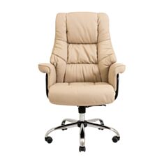 Крісло для керівників Richman Конгрес хром бежеве - фото