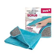 Серветка із мікрофібри York Power Scrub 026270 35*35 см блакитна - фото