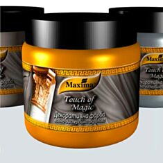 Емаль акрилова Maxima декоративна срібло 0,5 кг - фото