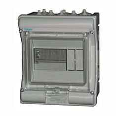 Щиток распределительный Hager Vector VE106D 6 модулей IP65 с прозрачной дверцей - фото