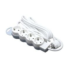Удлинитель Legrand Standart 695007 4 гнезда 3 м с заземлением - фото