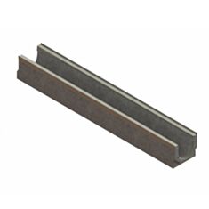 Лоток водовідвідний Vodaland Base DN100 H140-135 підсилений з ухилом 0,5% - фото