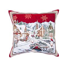 Наволочка новогодняя гобеленовая Limaso BENASK-NV1 45*45 см - фото