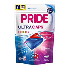 Капсулы для стирки Pride Ultra Caps  2в1 Color 14 шт - фото