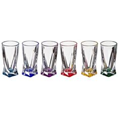 Чарки для лікеру Bohemia Quadro Color 99999-72r93 50мл - фото