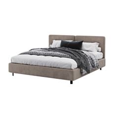 Ліжко Woodsoft Elim 180*200 см Rene 4 сіре - фото