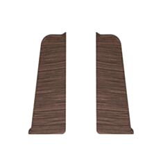 Комплект заглушок для плінтуса Arbiton Indo70 14 венге африка - фото