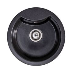 Кухонна мийка Sink Quality Azurite AZU.B.1KBO.X чорна - фото