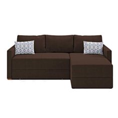 Диван кутовий Сафір коричневий - фото