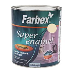 Емаль алкідна Farbex ПФ-115 слонова кістка 2,8 кг - фото