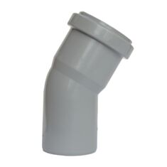 Коліно каналізаційне Magnaplast Htplus внутрішнє 22,5° 50 мм - фото