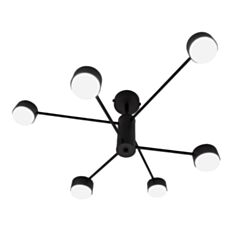 Світильник світлодіодний Luminaria Ray 6xGX53 3+3 чорний - фото