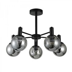 Люстра Ardero BL1550-1 E27 чорна - фото