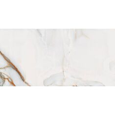 Керамограніт KAI Glamour 6397 White Satin Rec 60*120 см білий - фото