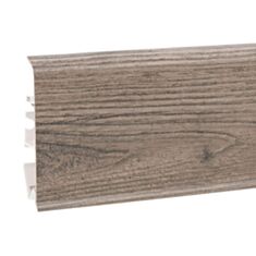 Плінтус Korner EVO 70 005 дуб скальний 70*20,7*2500 мм - фото