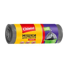 Мішки для сміття Chisto strong 120 л 10 шт - фото