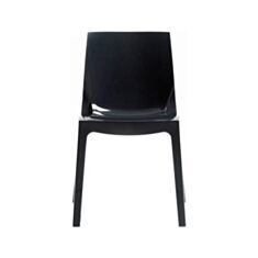 Стілець обідній пластмасовий Ice S6317Y чорний - фото