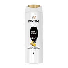 Шампунь Pantene 3в1 Густе та міцне 360 мл - фото
