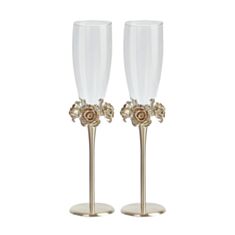 Весільні келихи Троянди 021G - фото