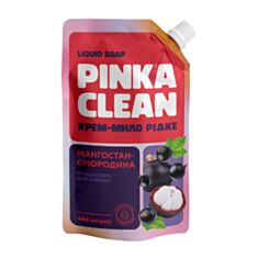 Крем-мило рідке Pinka Clean Мангостан та Смородина 460 мл - фото