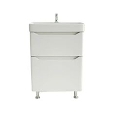 Тумба Respect-M Parla ТН-2 65 с умывальником 65*38 см белая - фото