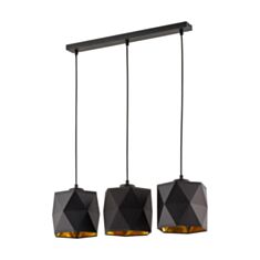 Світильник підвісний TK-lighting SIRO BLACK 1044 3 PL CZ/SZ/B LISTWA - фото
