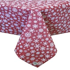 Скатерть новогодняя Прованс Snow 136*136 см - фото