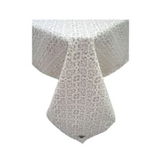 Скатертина Прованс Bella сірий вітраж 132*180 см - фото