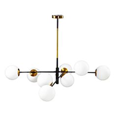 Люстра Svet SN-9715-8 BK+DGD - фото