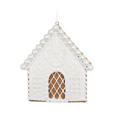 Іграшка на ялинку Імбирний будиночок BonaDi 838-505 11,5 см - фото