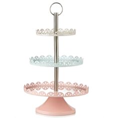 Підставка-етажерка металева для кексу 009ST 26х45 см - фото