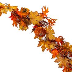 Декоративная ветка Elendekor 820-067 170 см оранжевая - фото