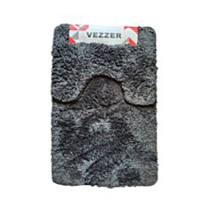 Набор ковриков для ванной и туалета Vezzer VZ0200Grey серый - фото