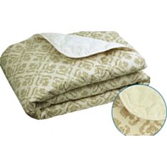 Одеяло Комфорт Плюс шерсть микрофибра 200*220 см - фото