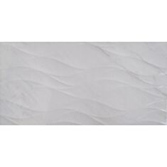 Плитка для стін Атем Freya R Wave GRC 30*60 см сіра - фото