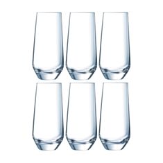 Набор стаканов высоких Cristal D'Arques ULTIME N4315 450 мл 6 шт - фото