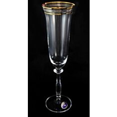 Бокалы для шампанского Bohemia Angela 40600-44727 190мл - фото